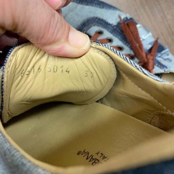 Dolce & Gabbana Shoes Women Sneakers Size 37 Blue - Picture 8 of 8